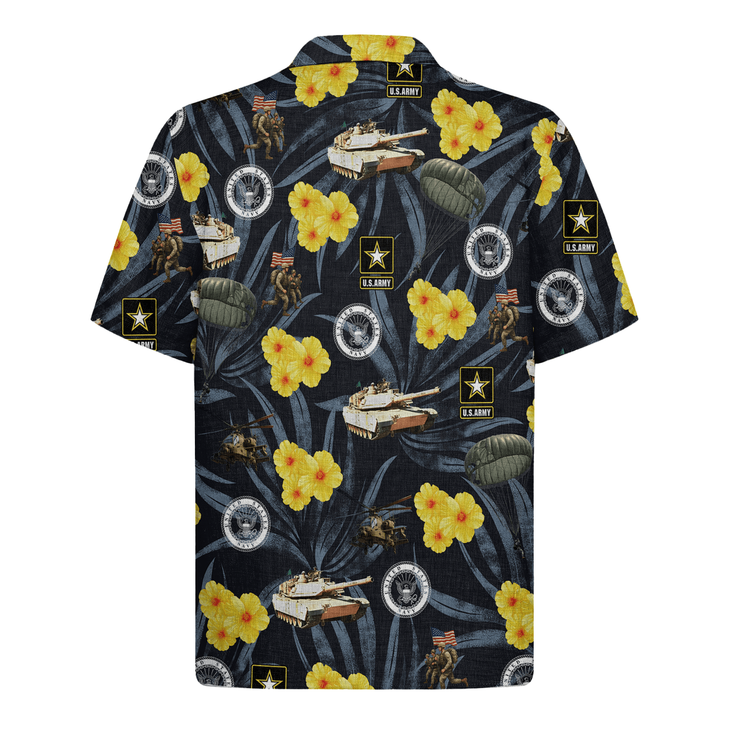 US Army &amp; Navy 250th Years Of Service Hawaiian Shirt