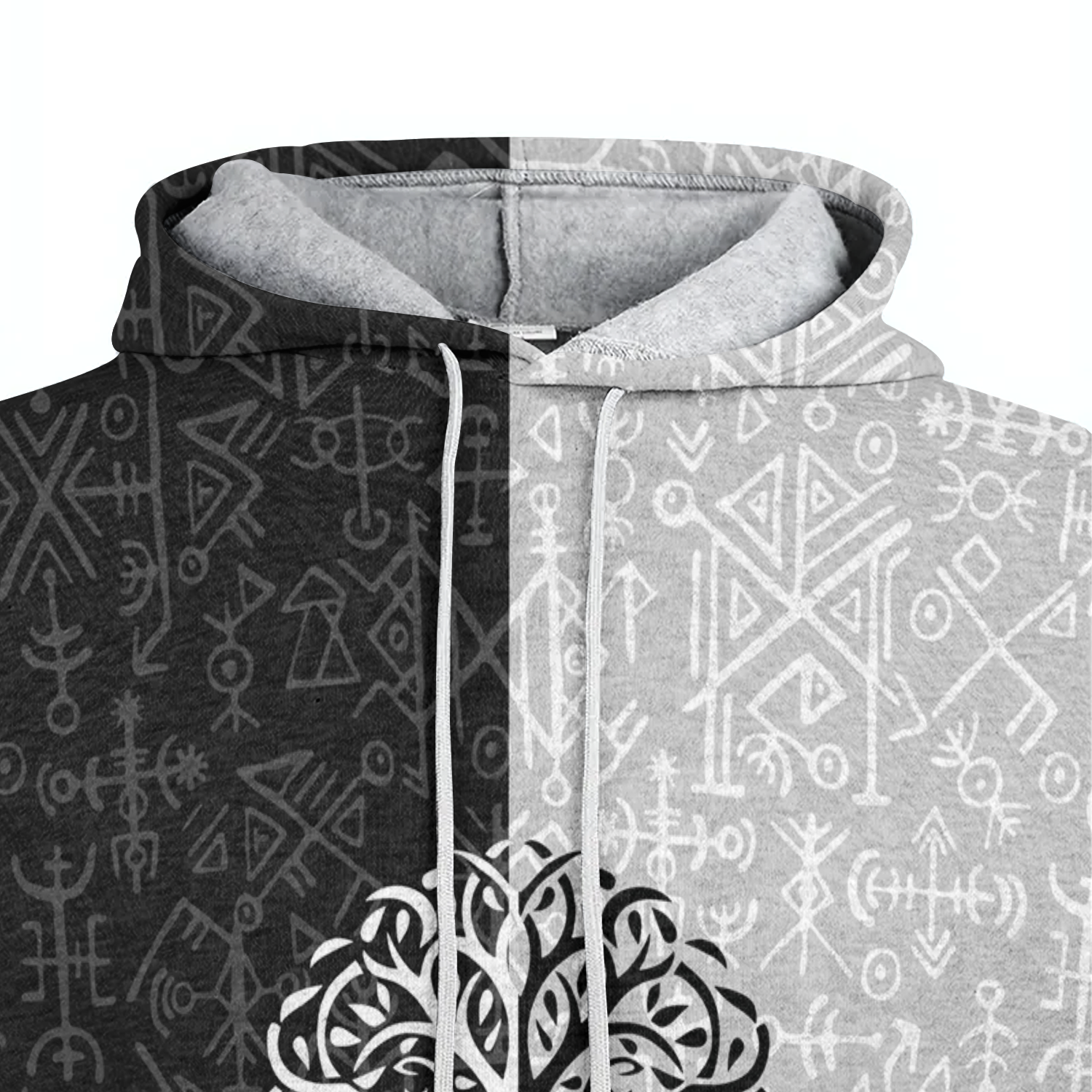 Yggdrasil's Shadow Fleece Hoodie & Joggers Set