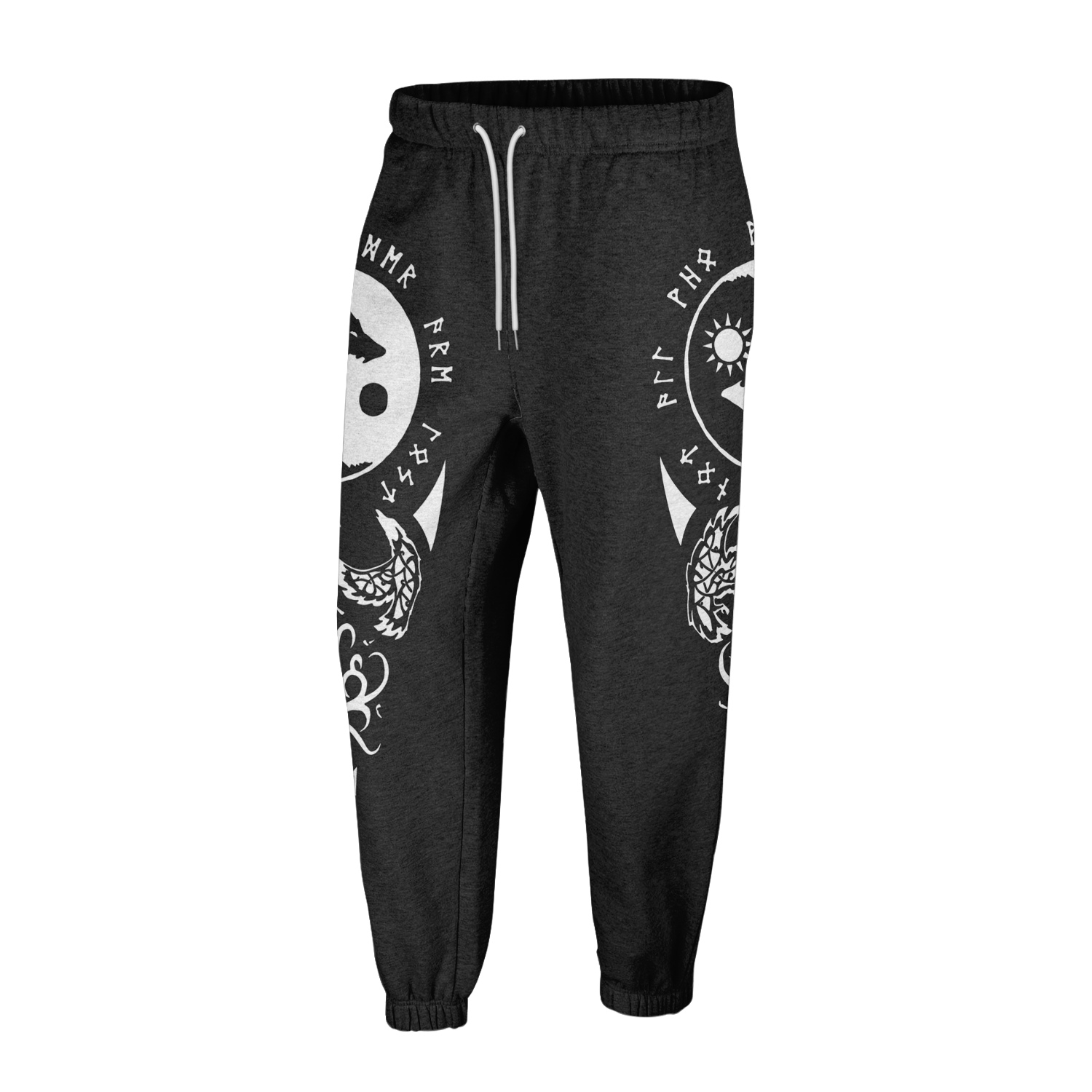 Wolves Yin Yang Fleece Hoodie & Joggers Set