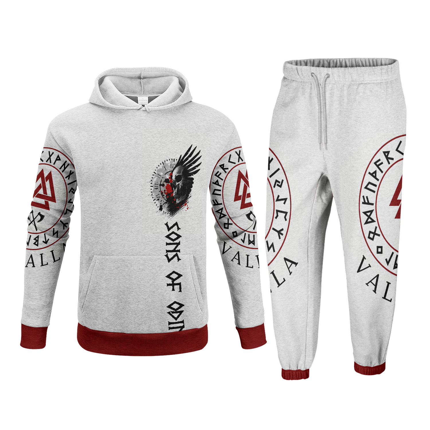 Valhalla’s Heir Fleece Hoodie & Joggers Set