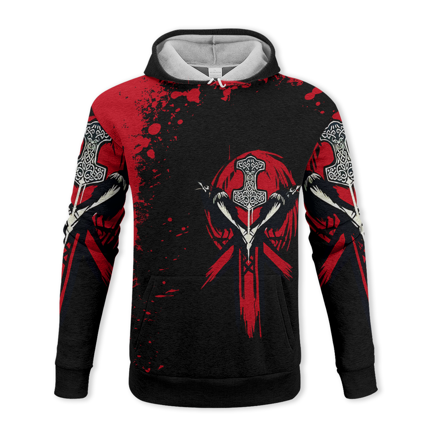 Crimson Guardians Fleece Hoodie & Joggers Set