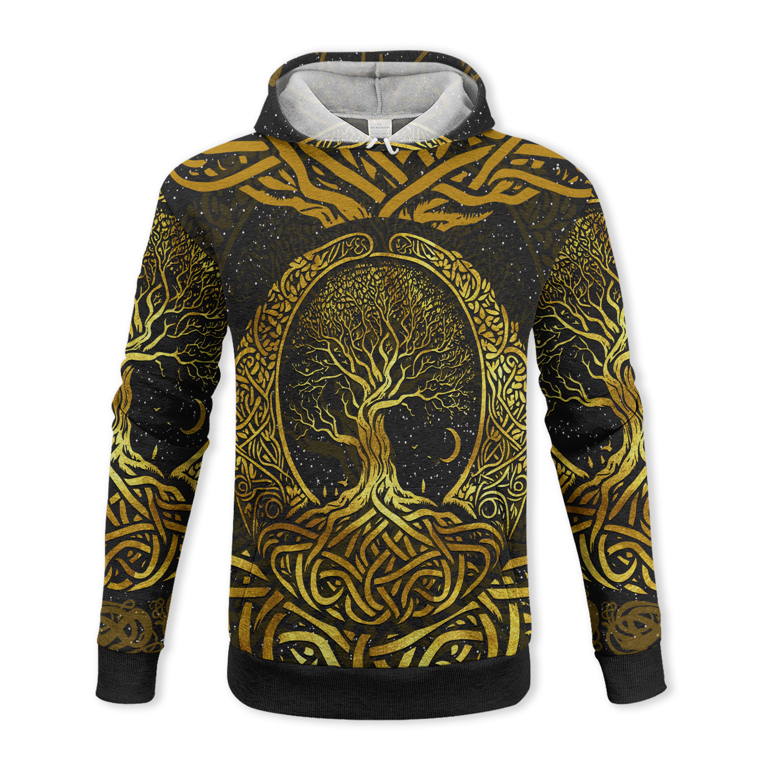 Viking Tree Of Life Fleece Hoodie & Joggers Set