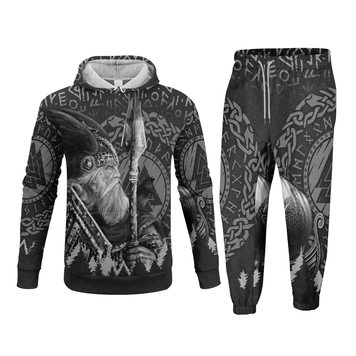 Guardian Of The Runes Fleece Hoodie & Joggers Set