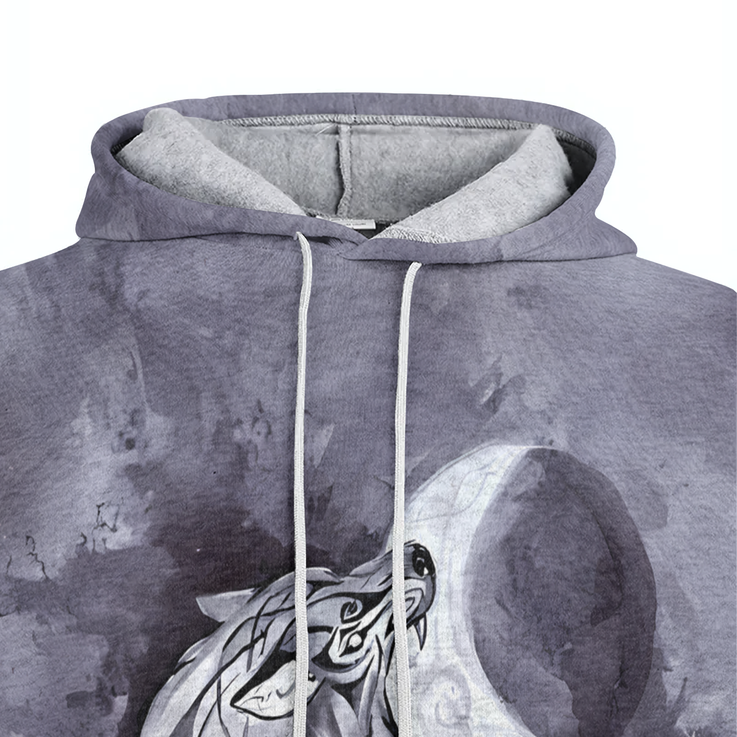 Eclipse Of The Norse Wolf Fleece Hoodie & Joggers Set