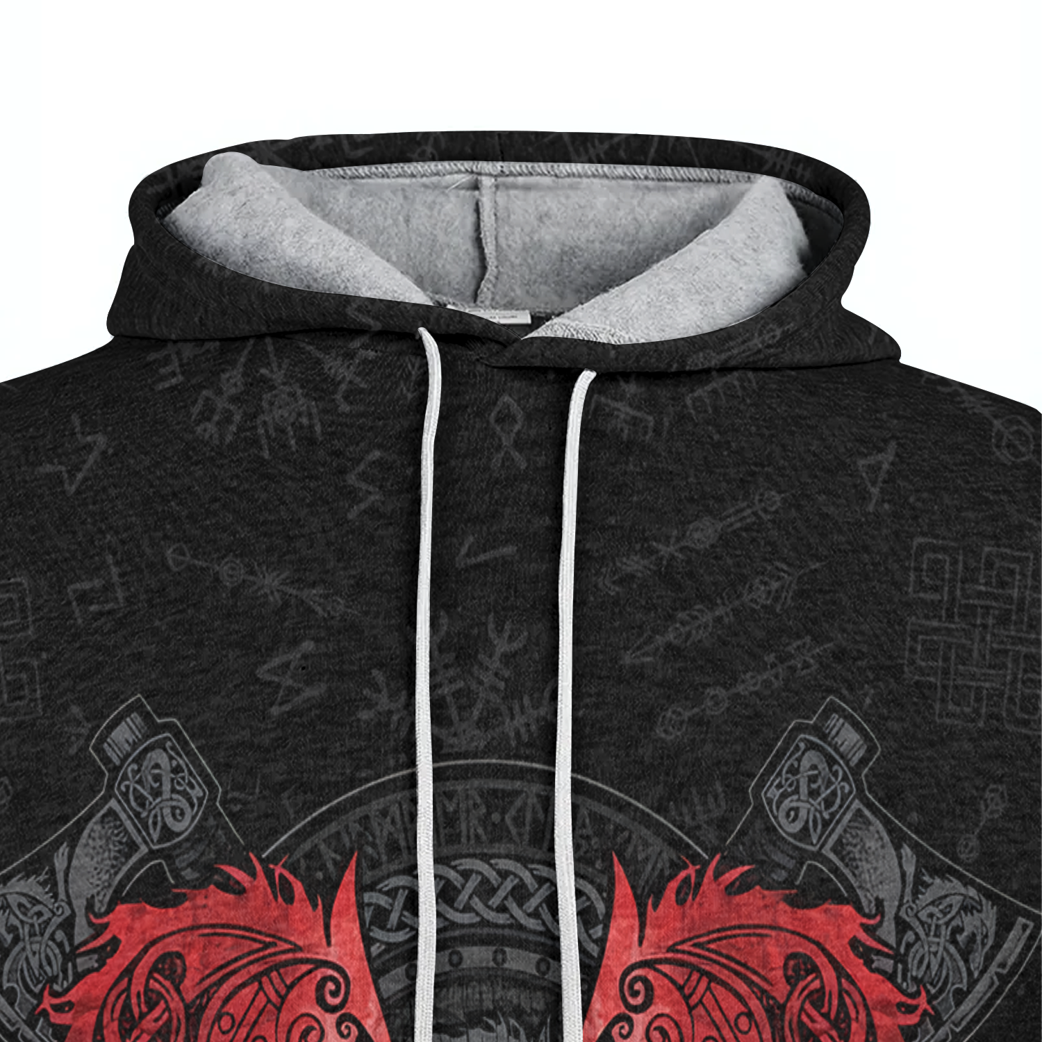 Twin Dragon Fleece Hoodie & Joggers Set