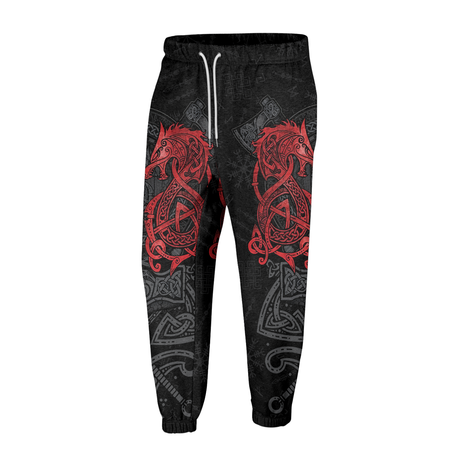 Twin Dragon Fleece Hoodie & Joggers Set