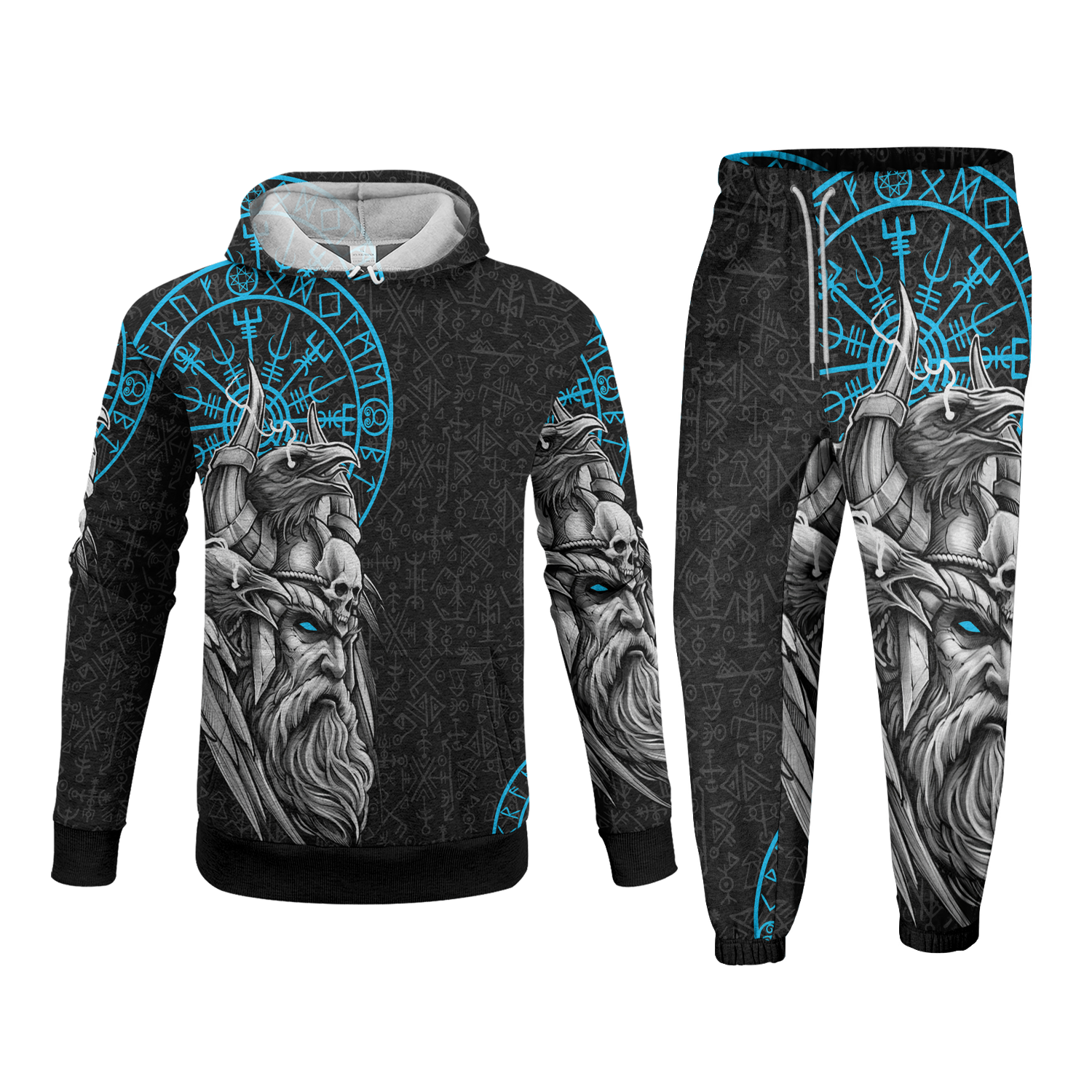 Odin’s Gaze Fleece Hoodie & Joggers Set