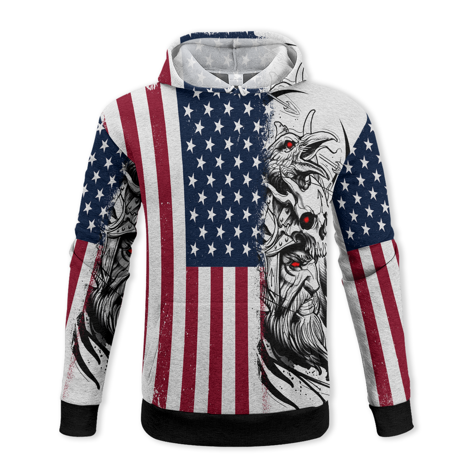 American Berserker Fleece Hoodie & Joggers Set