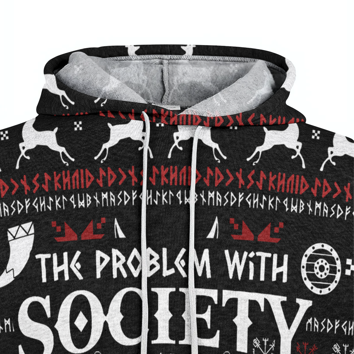 The Problem With Society Today Fleece Hoodie & Joggers Set