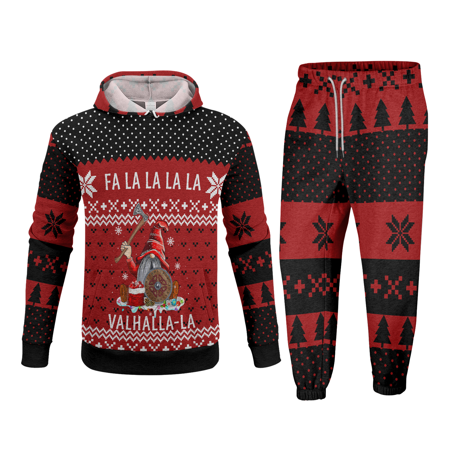 Jolly Viking Spirit Fleece Hoodie & Joggers Set