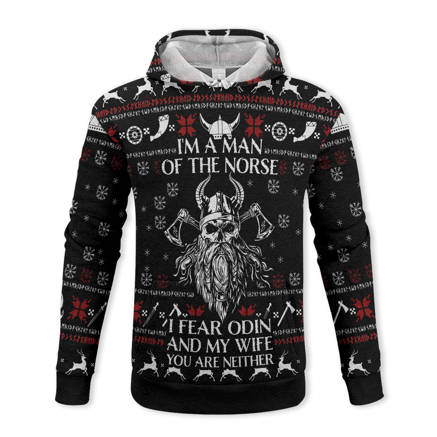 I'm a Man of the Norse Fleece Hoodie & Joggers Set