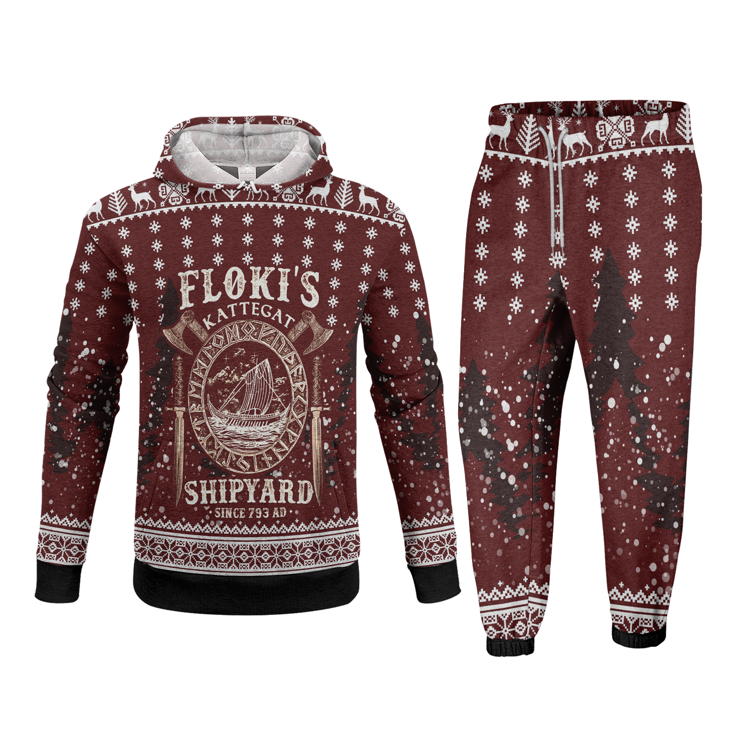 Floki’s Legacy Fleece Hoodie & Joggers Set