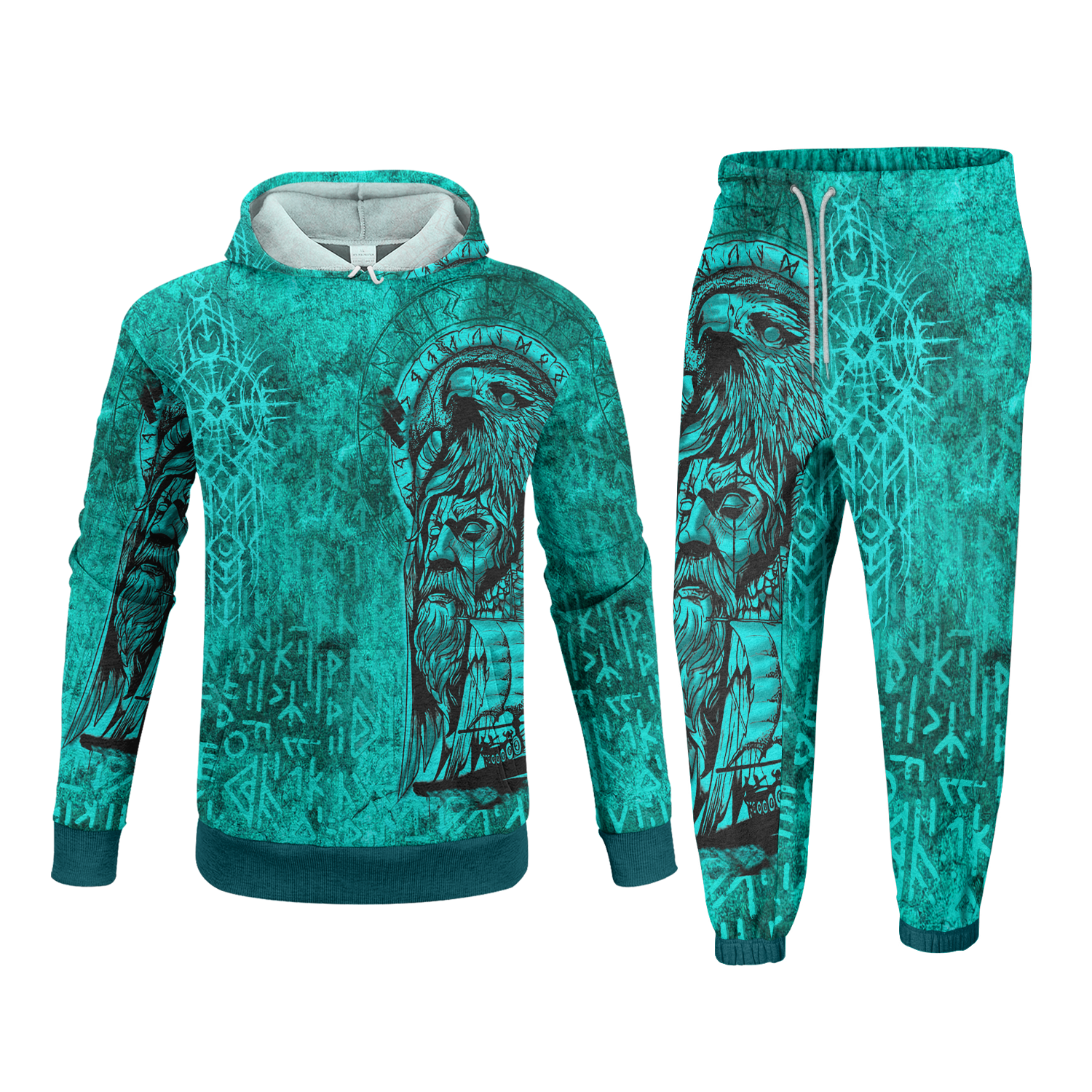 Odin's Vision Fleece Hoodie & Joggers Set