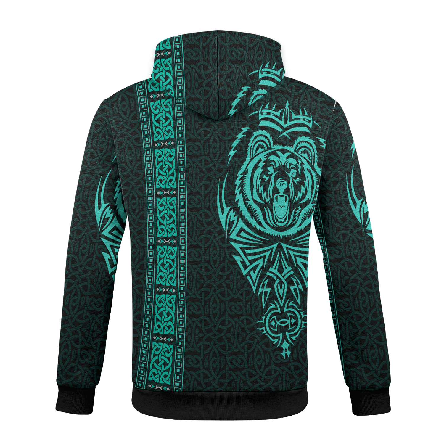 Viking Bear Sentinel Fleece Hoodie & Joggers Set