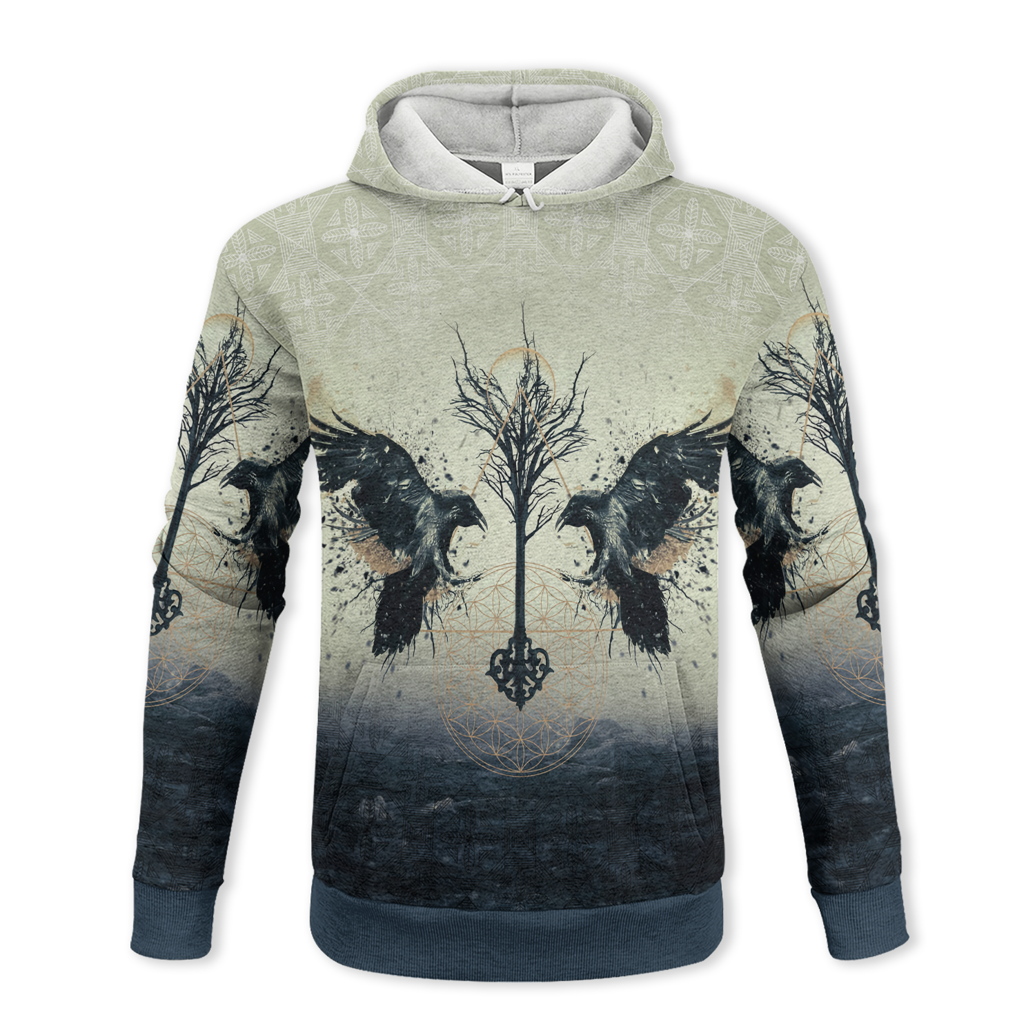 Huginn & Muninn Raven Fleece Hoodie & Joggers Set