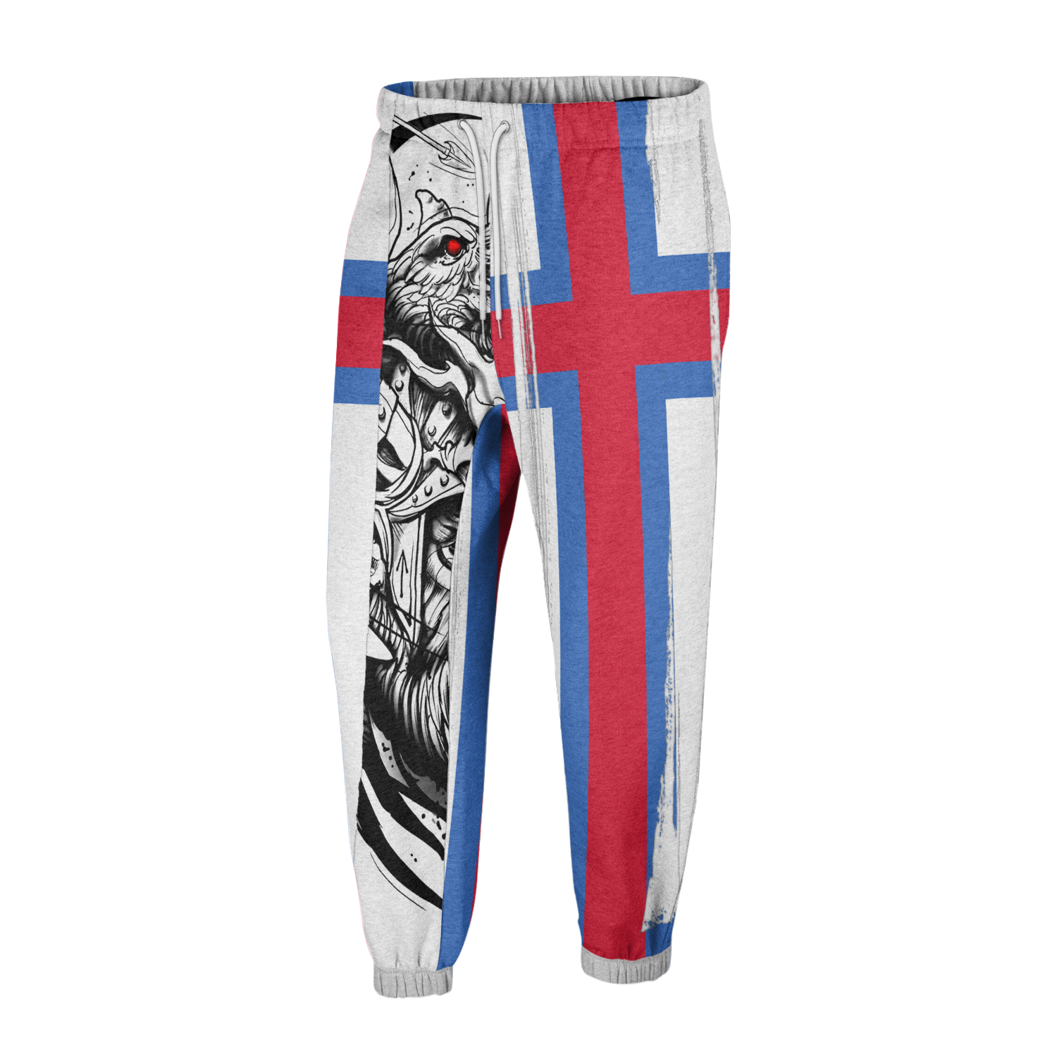 Odin's Faroese Patriotic Fleece Hoodie & Joggers Set