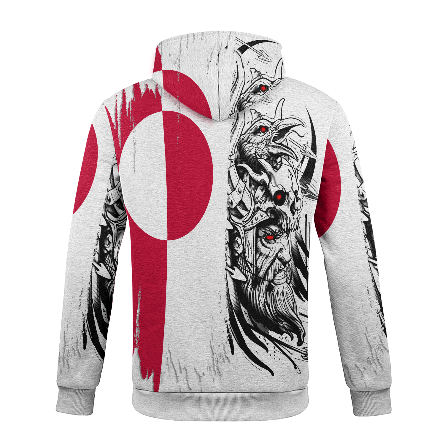 Odin's Greenland Patriotic Fleece Hoodie & Joggers Set