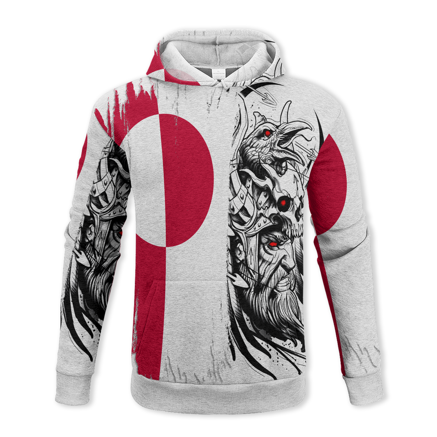 Odin's Greenland Patriotic Fleece Hoodie & Joggers Set