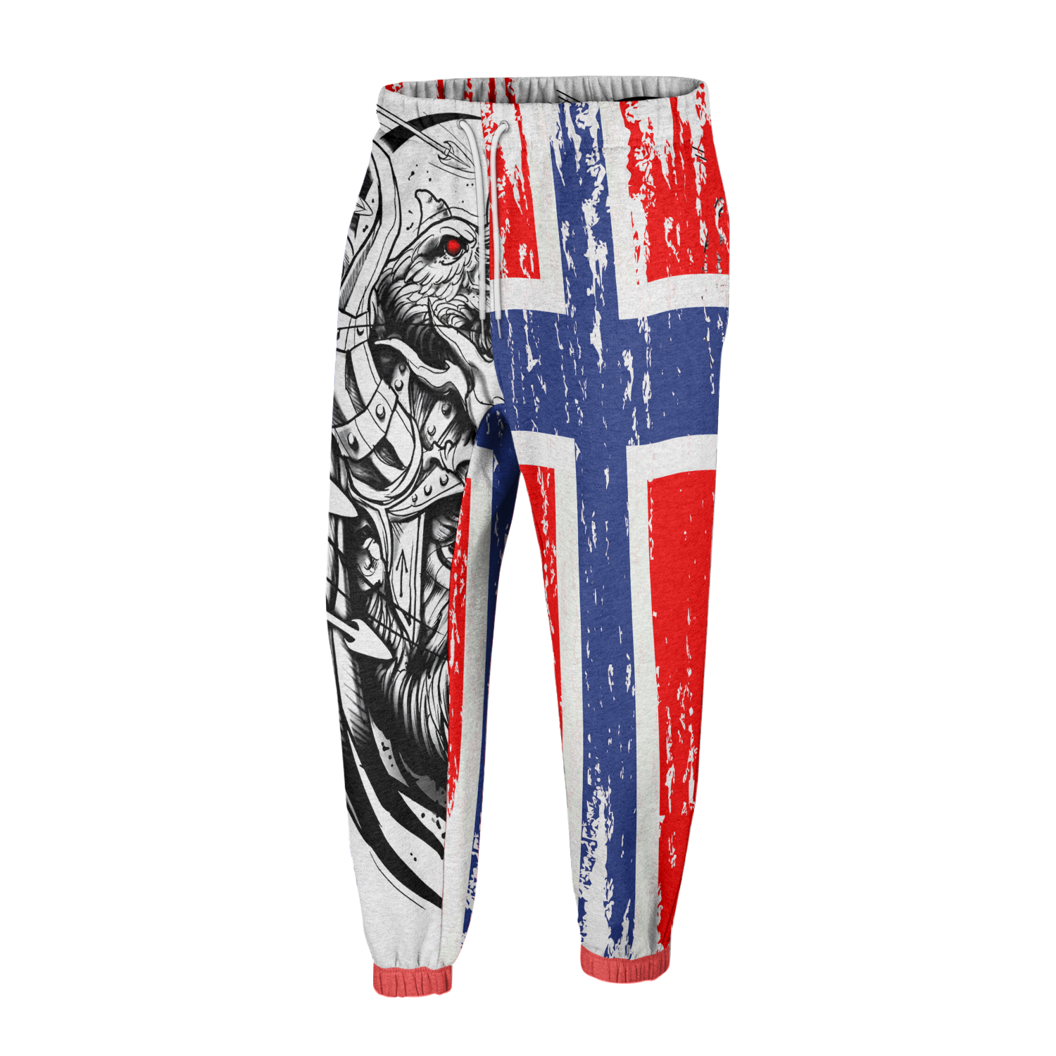 Odin's Norway Patriotic Fleece Hoodie & Joggers Set