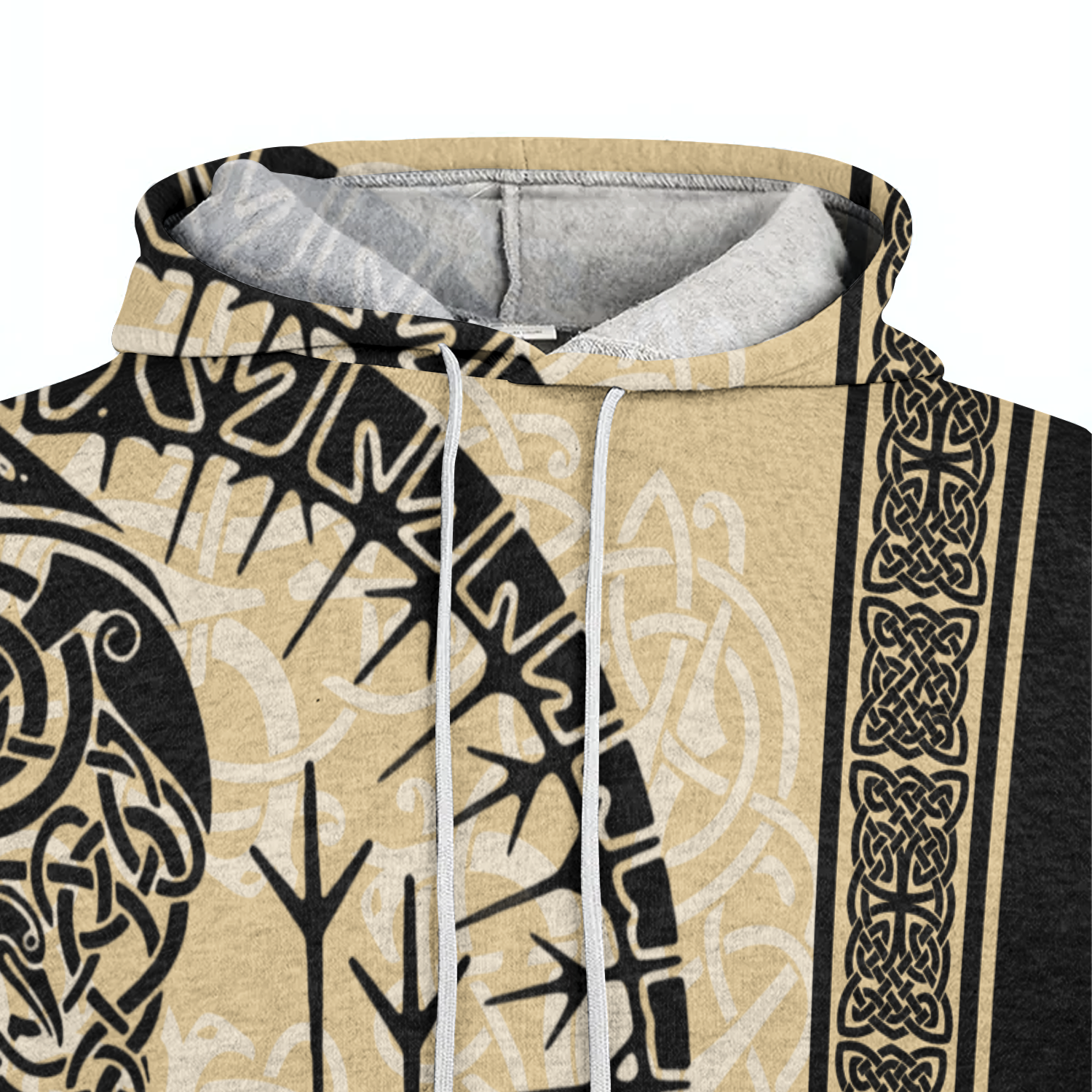 Huginn and Muninn Celtic Fleece Hoodie & Joggers Set