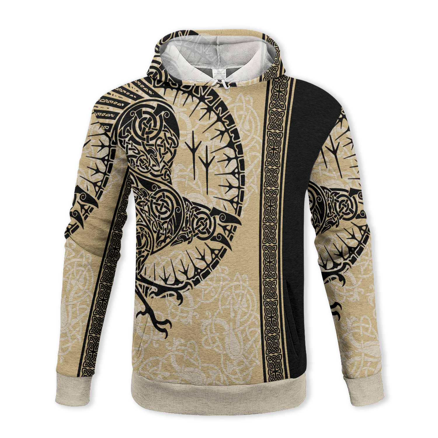 Huginn and Muninn Celtic Fleece Hoodie & Joggers Set