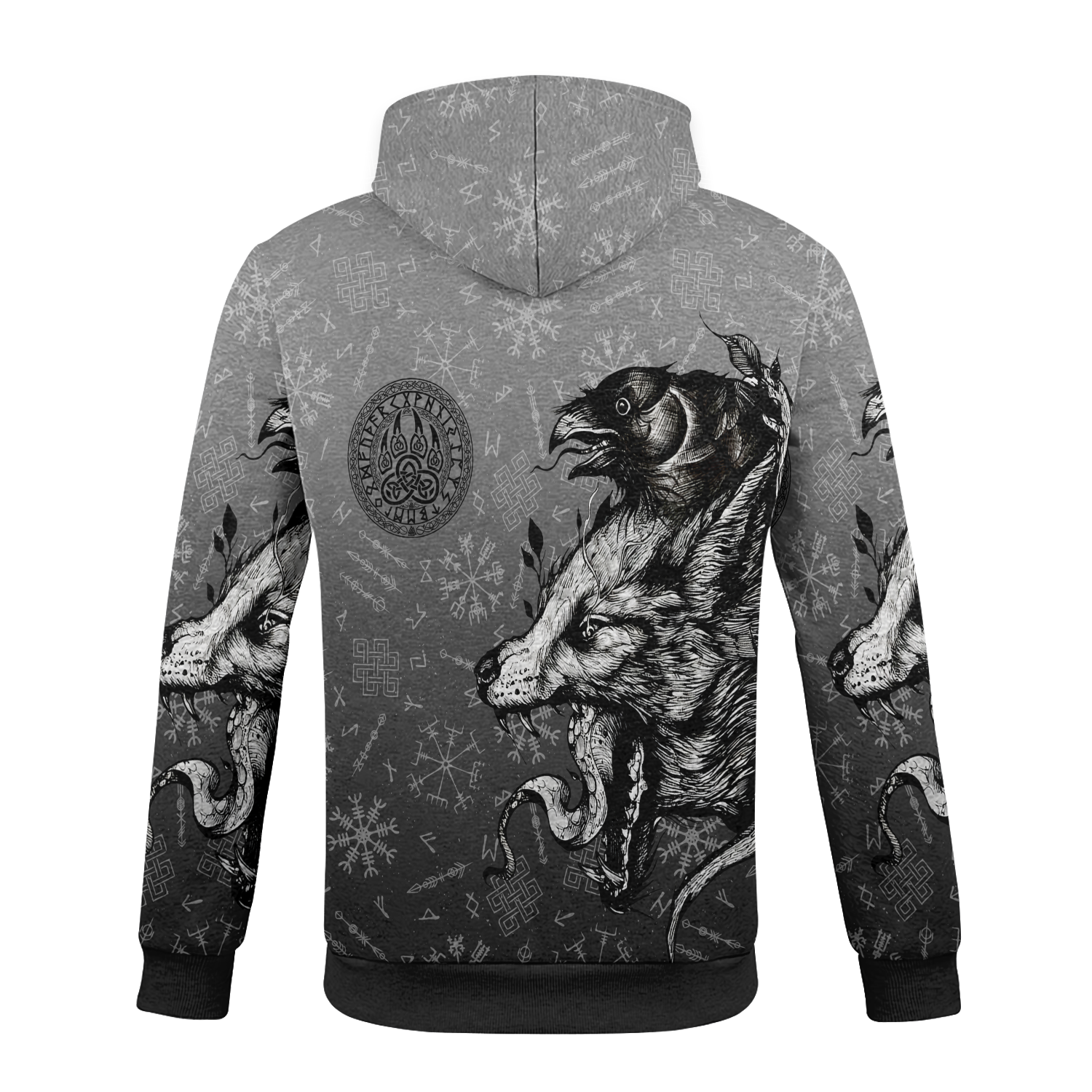 Norse Beast Fury Fleece Hoodie & Joggers Set