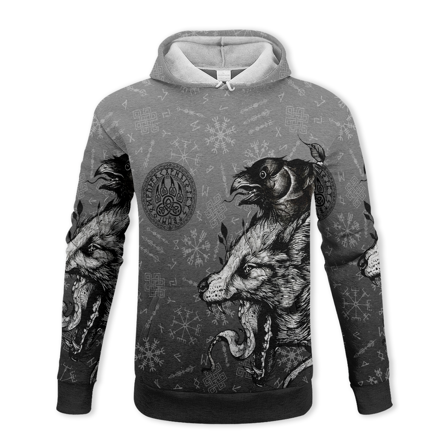 Norse Beast Fury Fleece Hoodie & Joggers Set