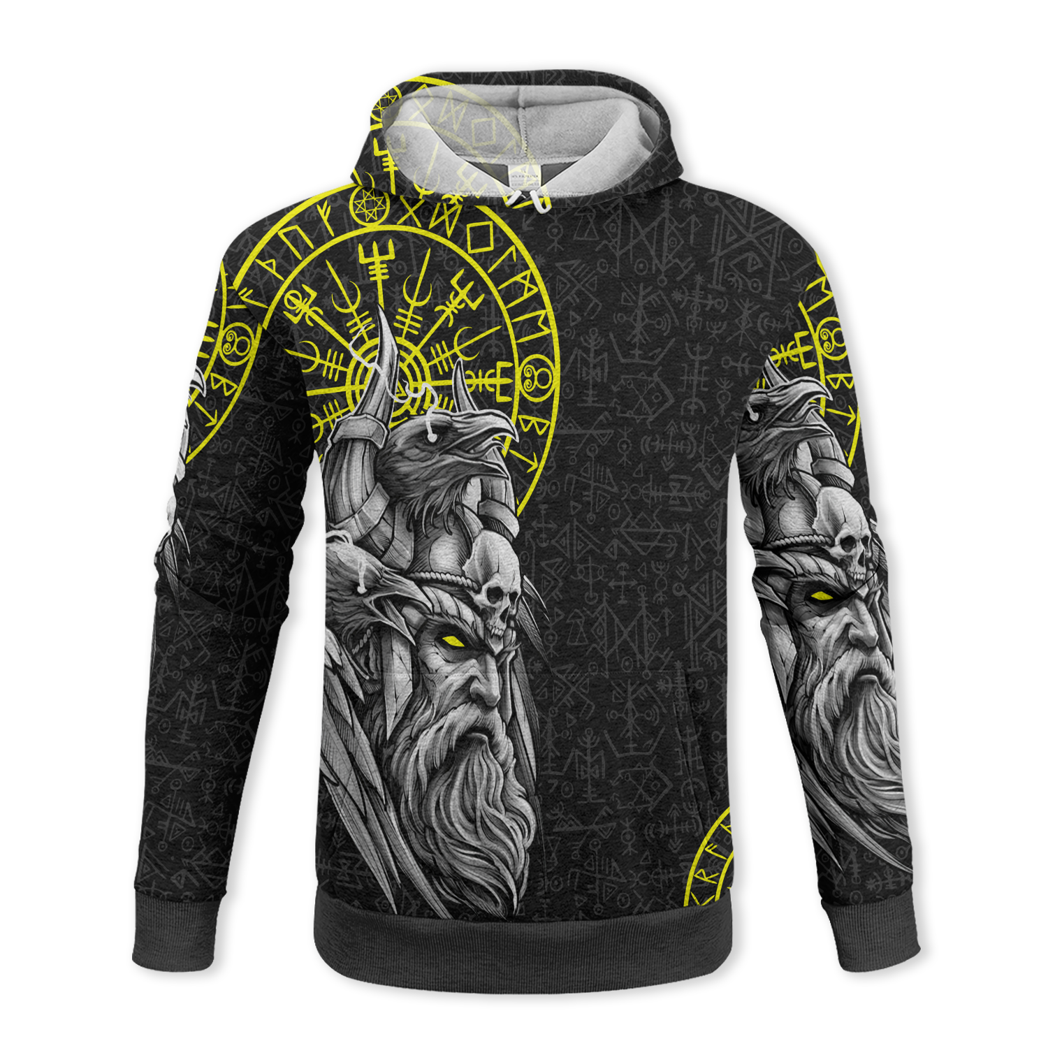 Odin's Enchanted Warrior Fleece Hoodie & Joggers Set