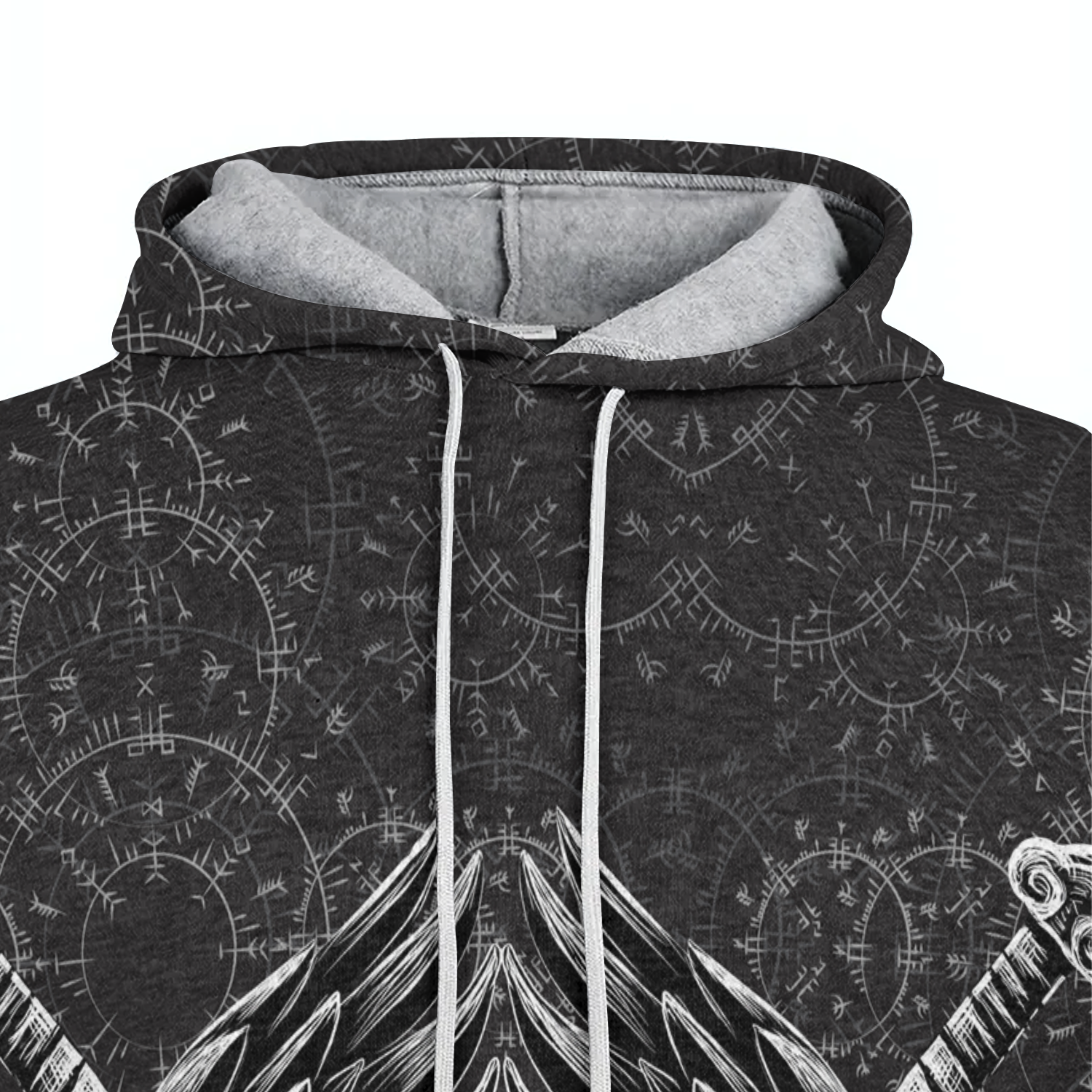 Viking Warrior Spirit Fleece Hoodie & Joggers Set