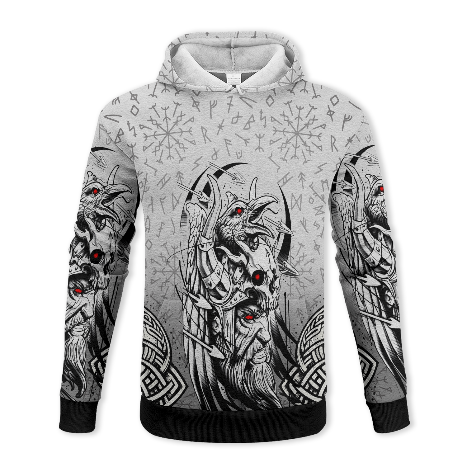 Viking Berserker Rage Fleece Hoodie & Joggers Set