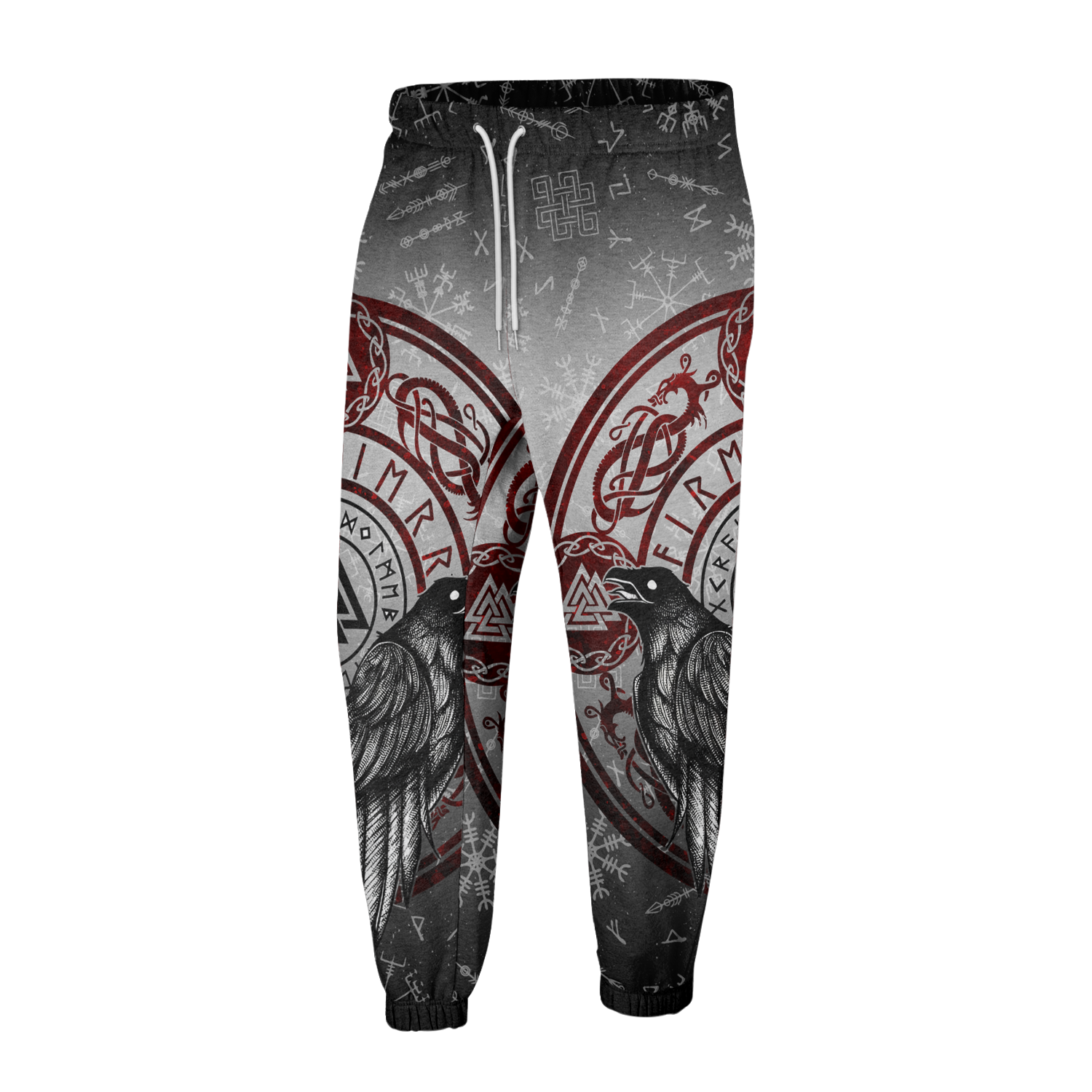 Runic Raven Lore Fleece Hoodie & Joggers Set