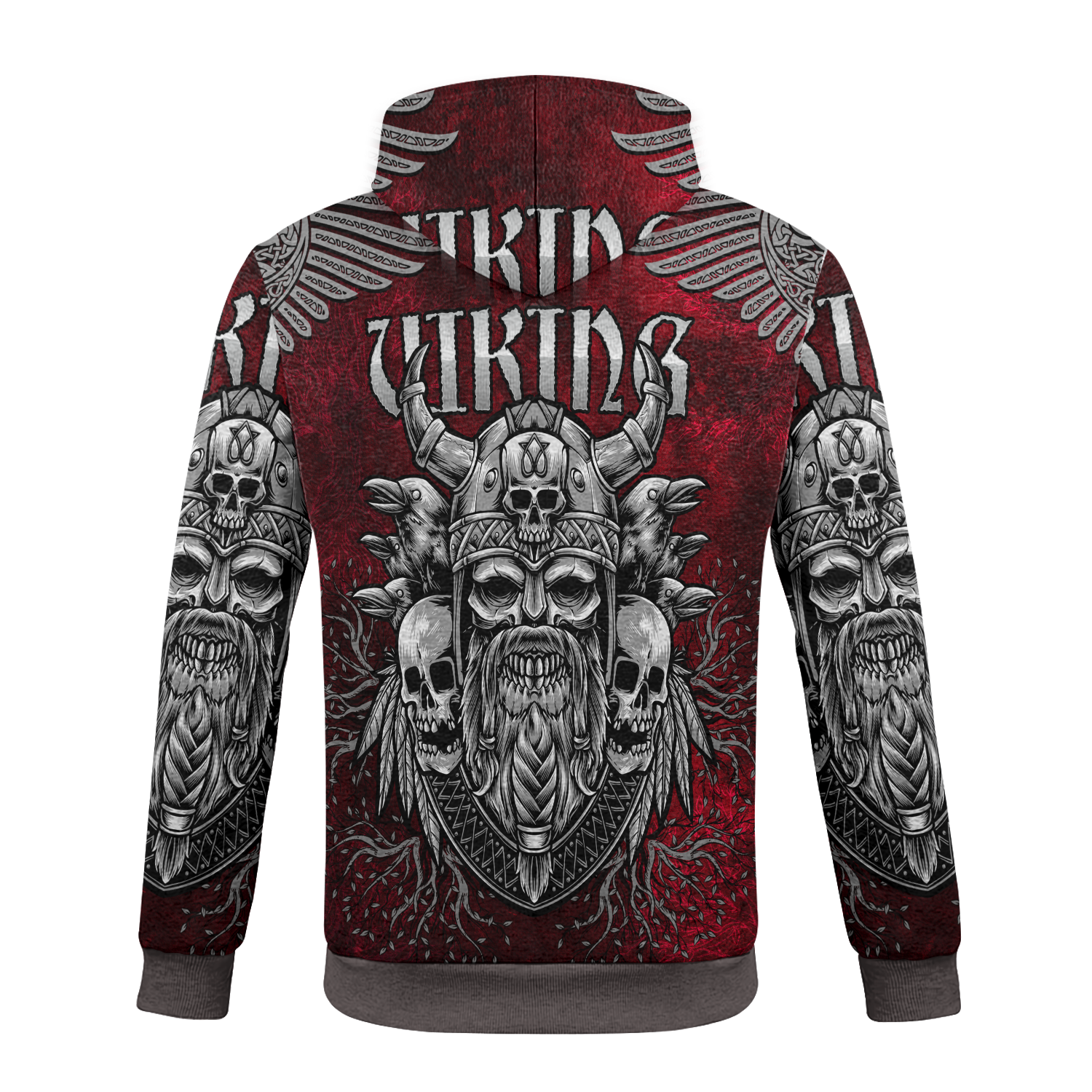 Viking's Odin Of Shadows Fleece Hoodie & Joggers Set