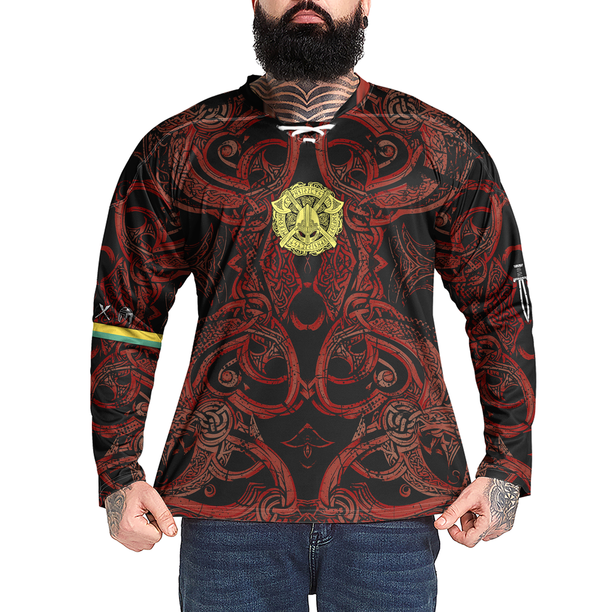 Hammer Of The Gods Viking Laced Jersey