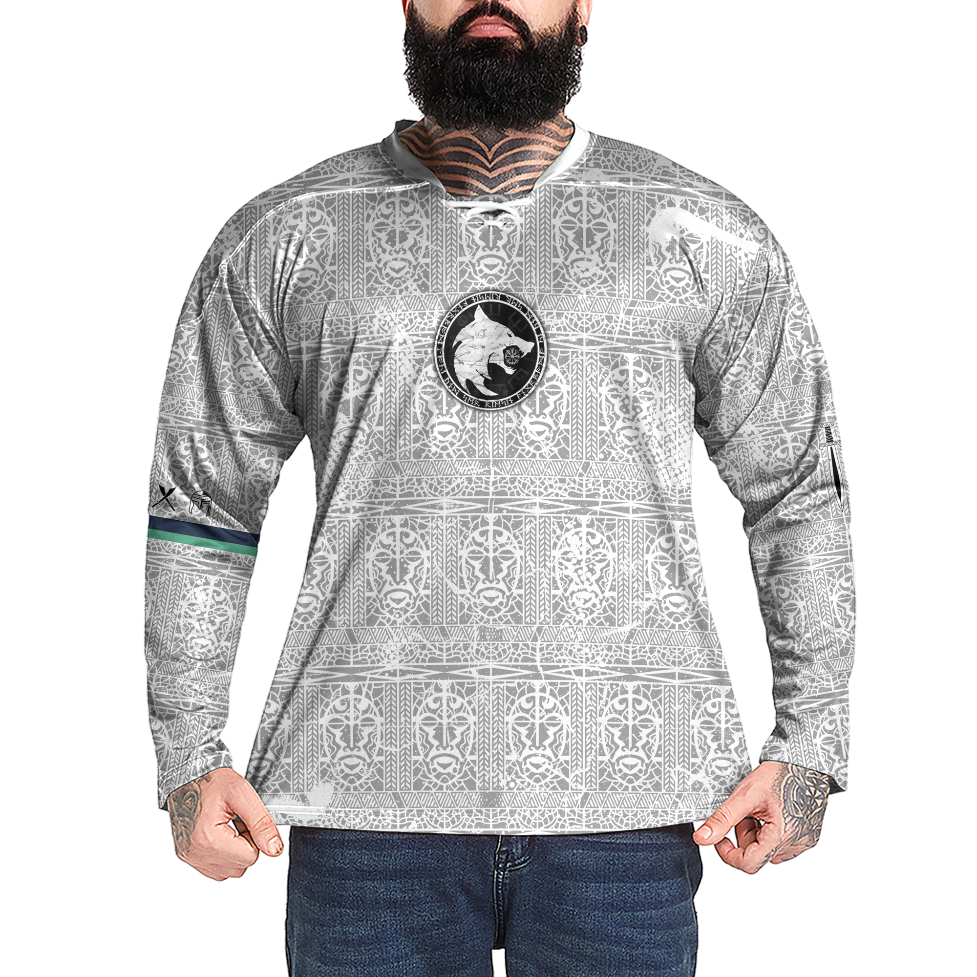 Howl Of Fenrir Viking Laced Jersey