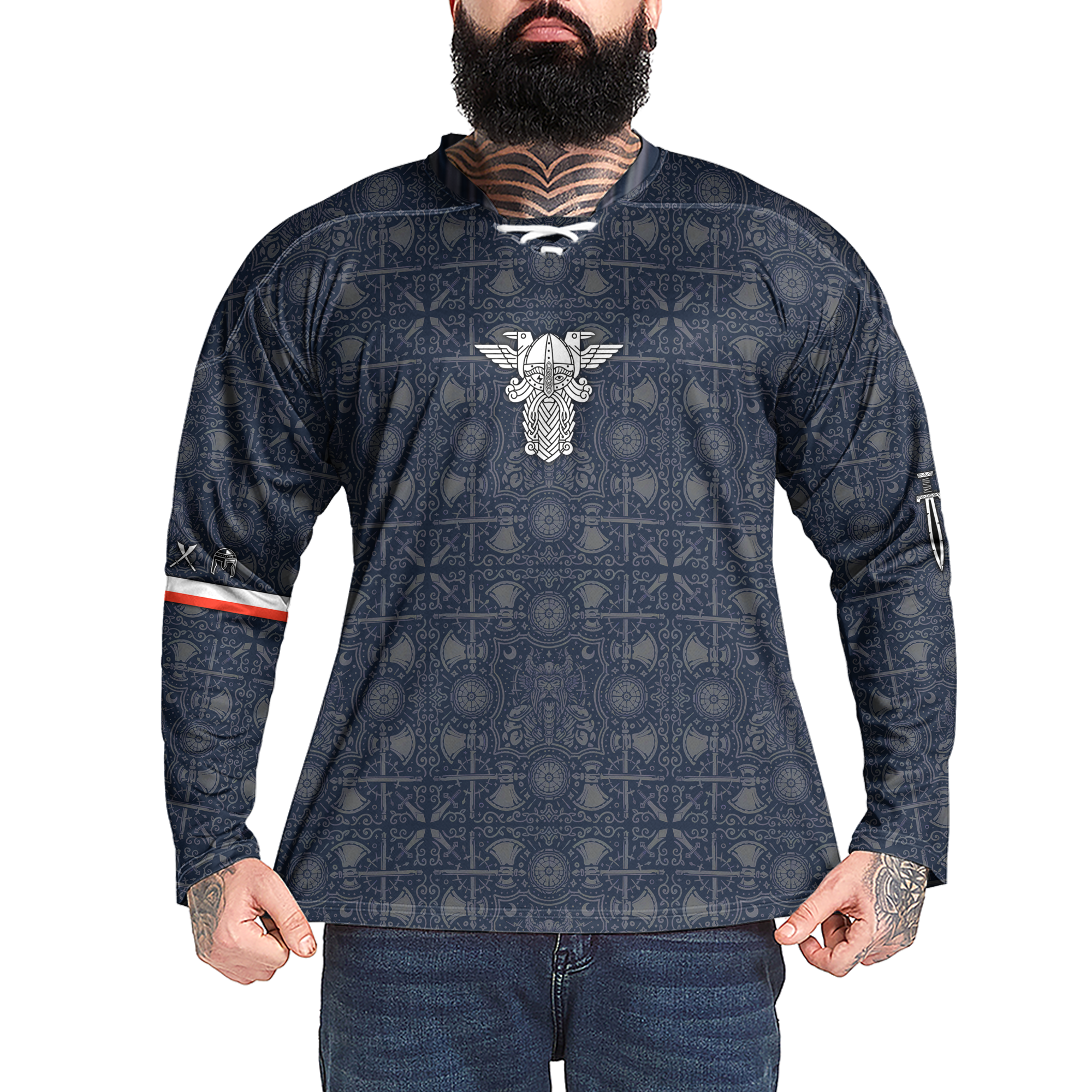 Guardian Of The North Viking Laced Jersey