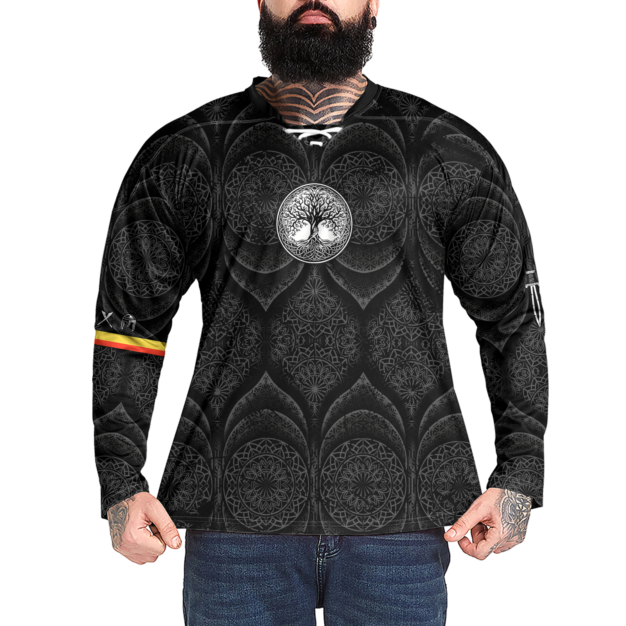 Shadow Of Yggdrasil Viking Laced Jersey