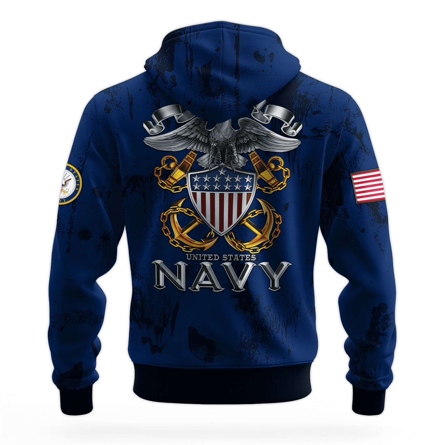 US NAVY 250th Years Of Service All-over Hoodie
