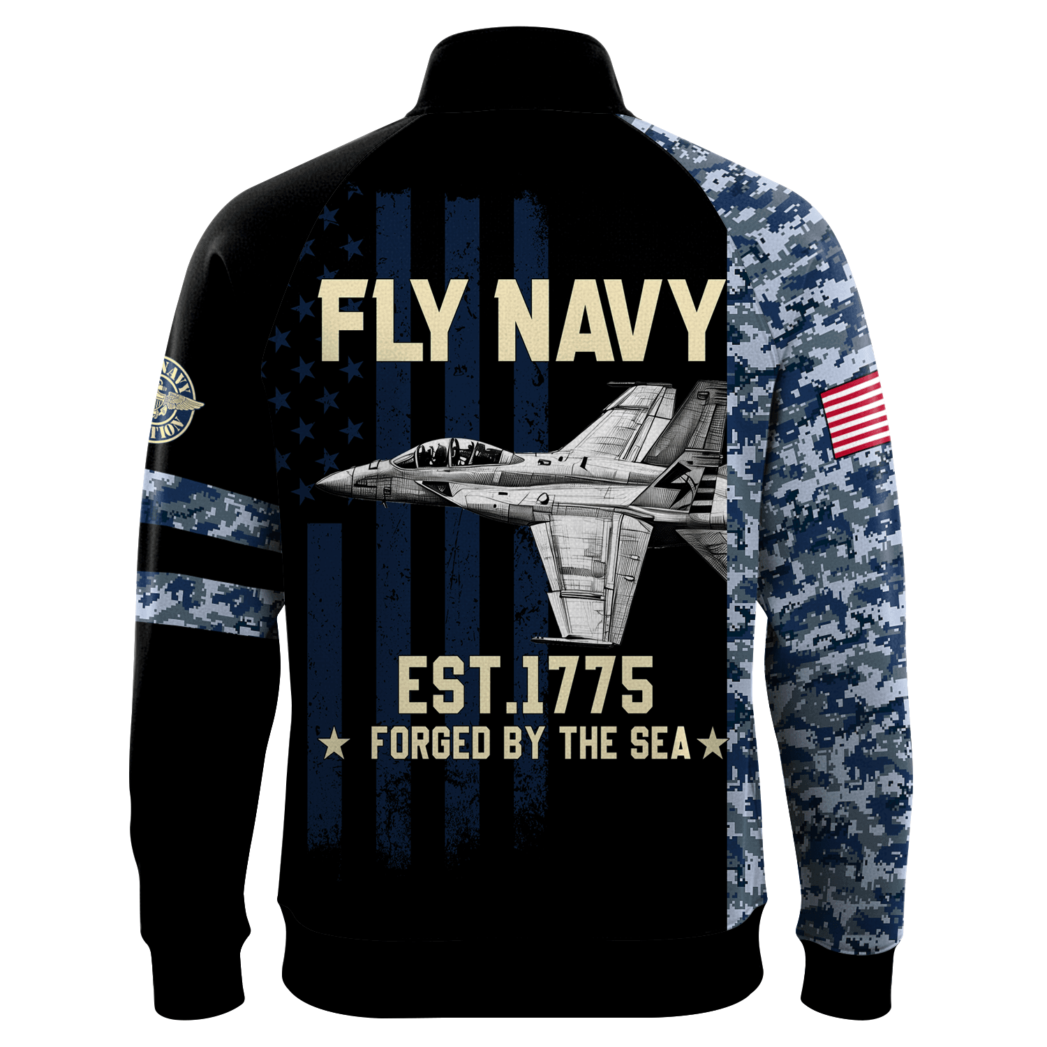 US Navy Naval Aviation Quarter Zip Sweatshirt