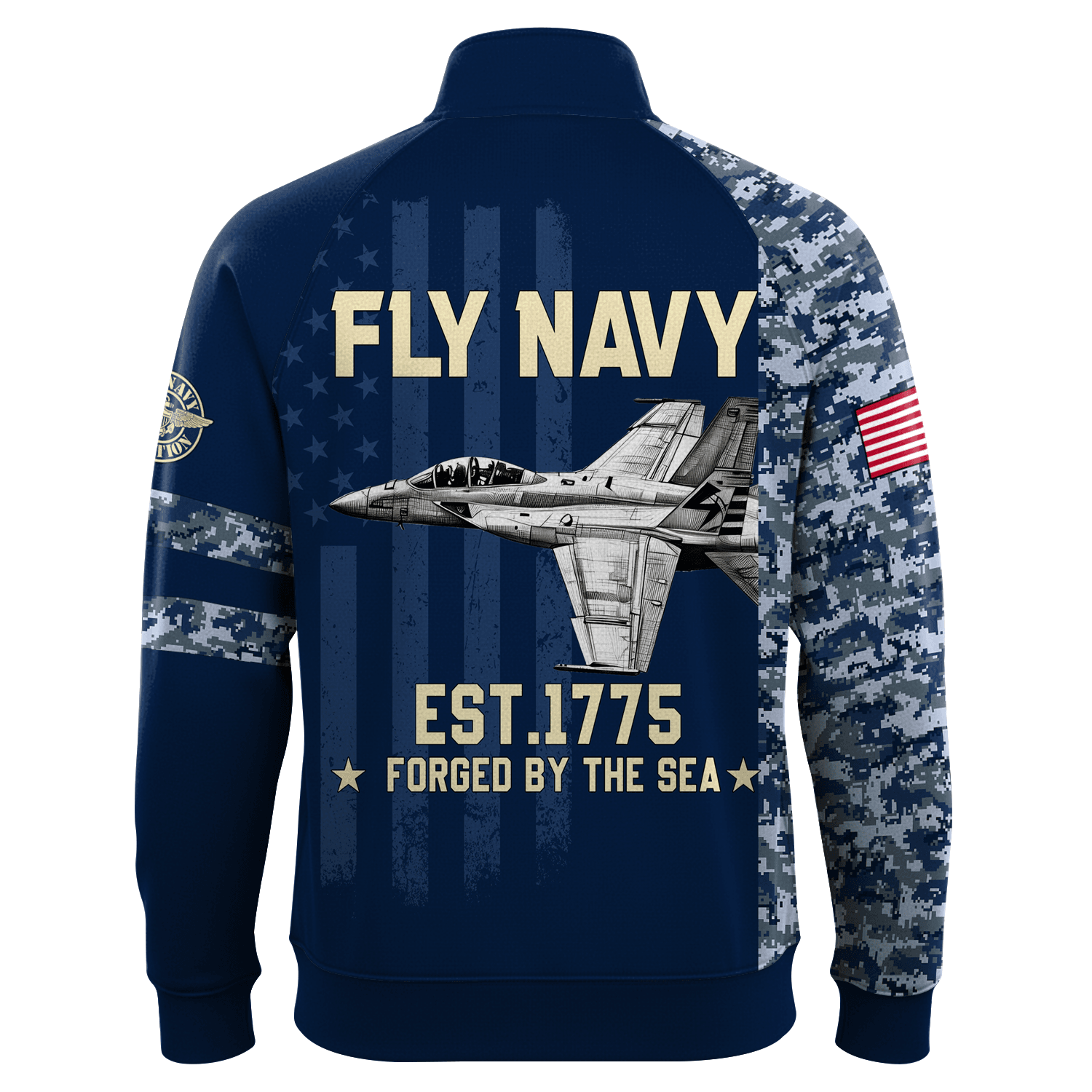 US Navy Naval Aviation Quarter Zip Sweatshirt