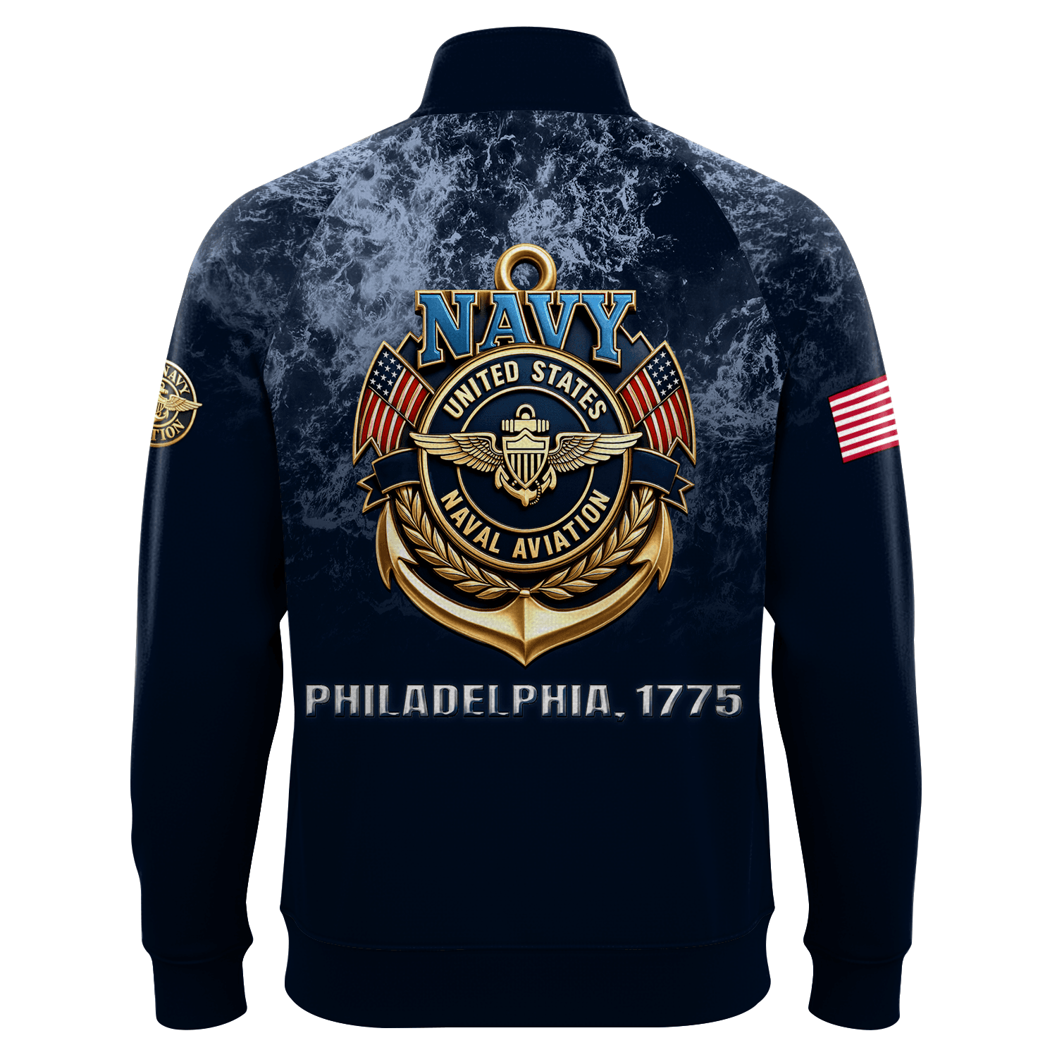 US Navy Naval Aviation Quarter Zip Sweatshirt