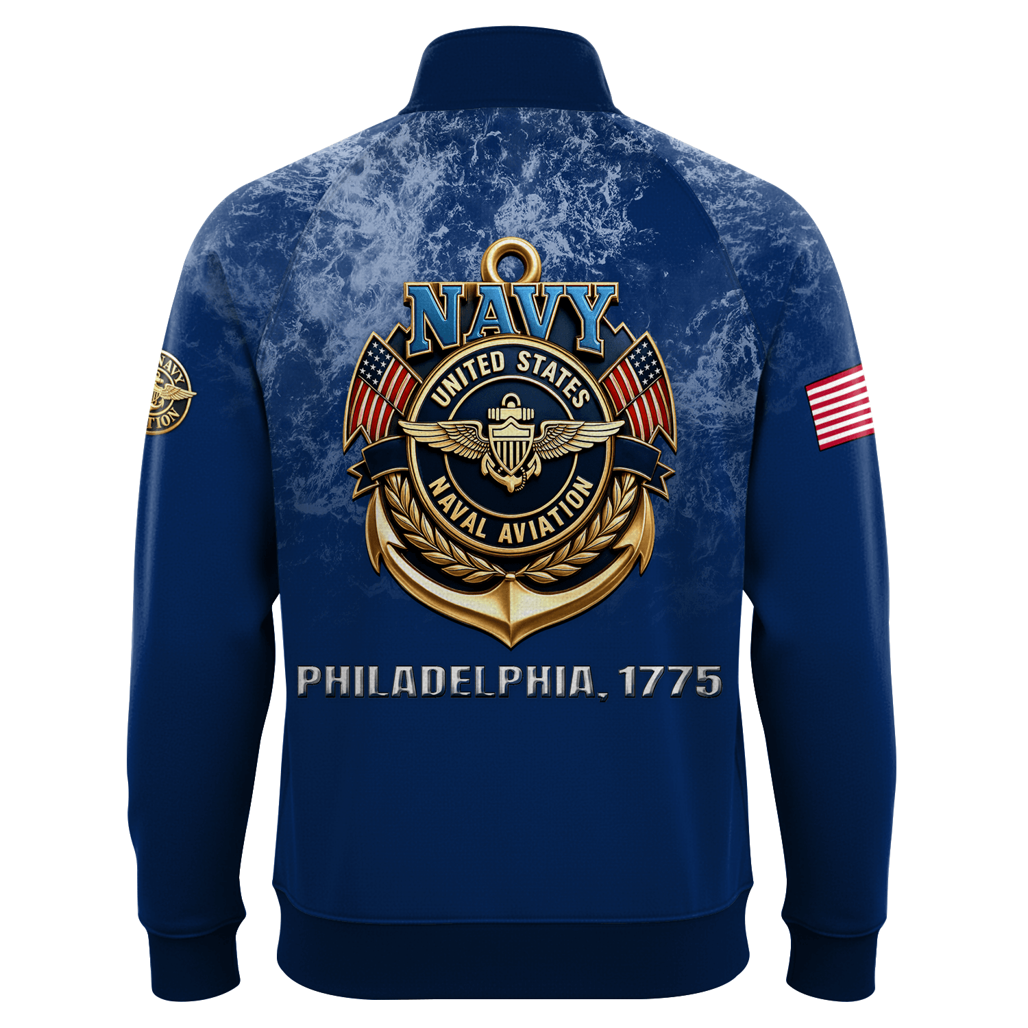 US Navy Naval Aviation Quarter Zip Sweatshirt