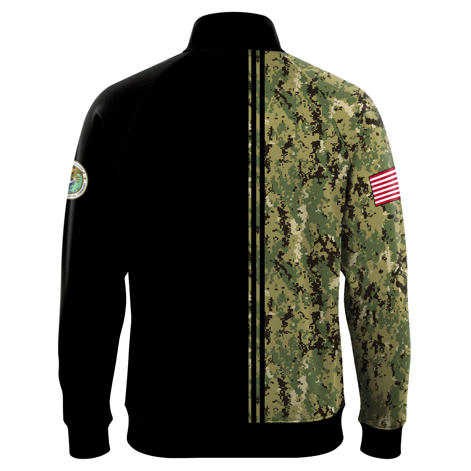 US Navy Naval Special Warface Quarter Zip Sweatshirt