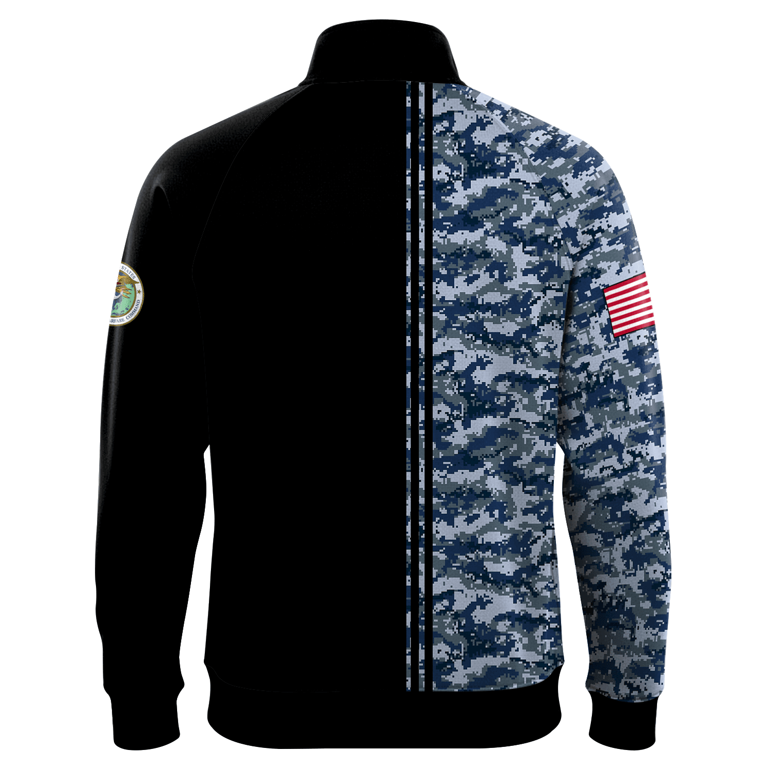 US Navy Naval Special Warface Quarter Zip Sweatshirt
