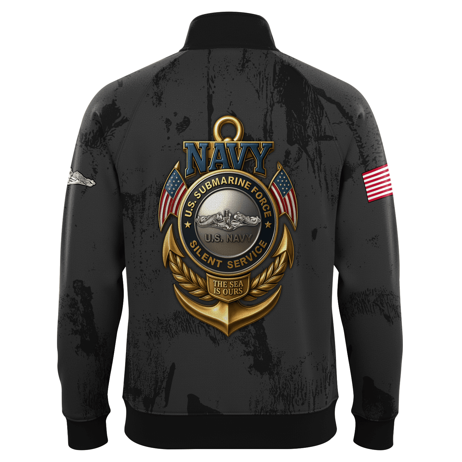 US Navy Submarines Quarter Zip Sweatshirt