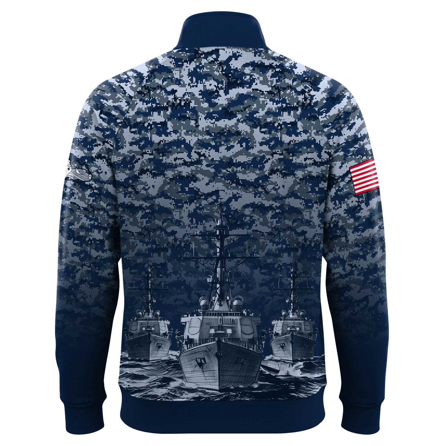 US Navy Suface Warface Quarter Zip Sweatshirt