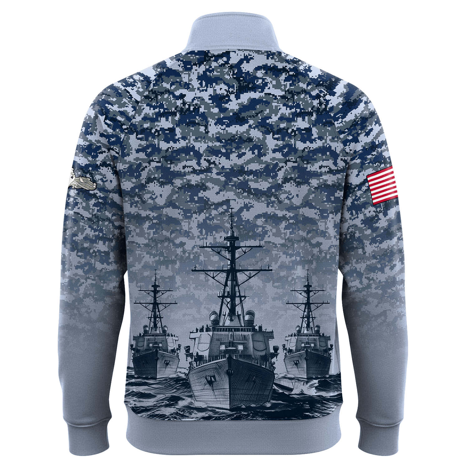 US Navy Suface Warface Quarter Zip Sweatshirt