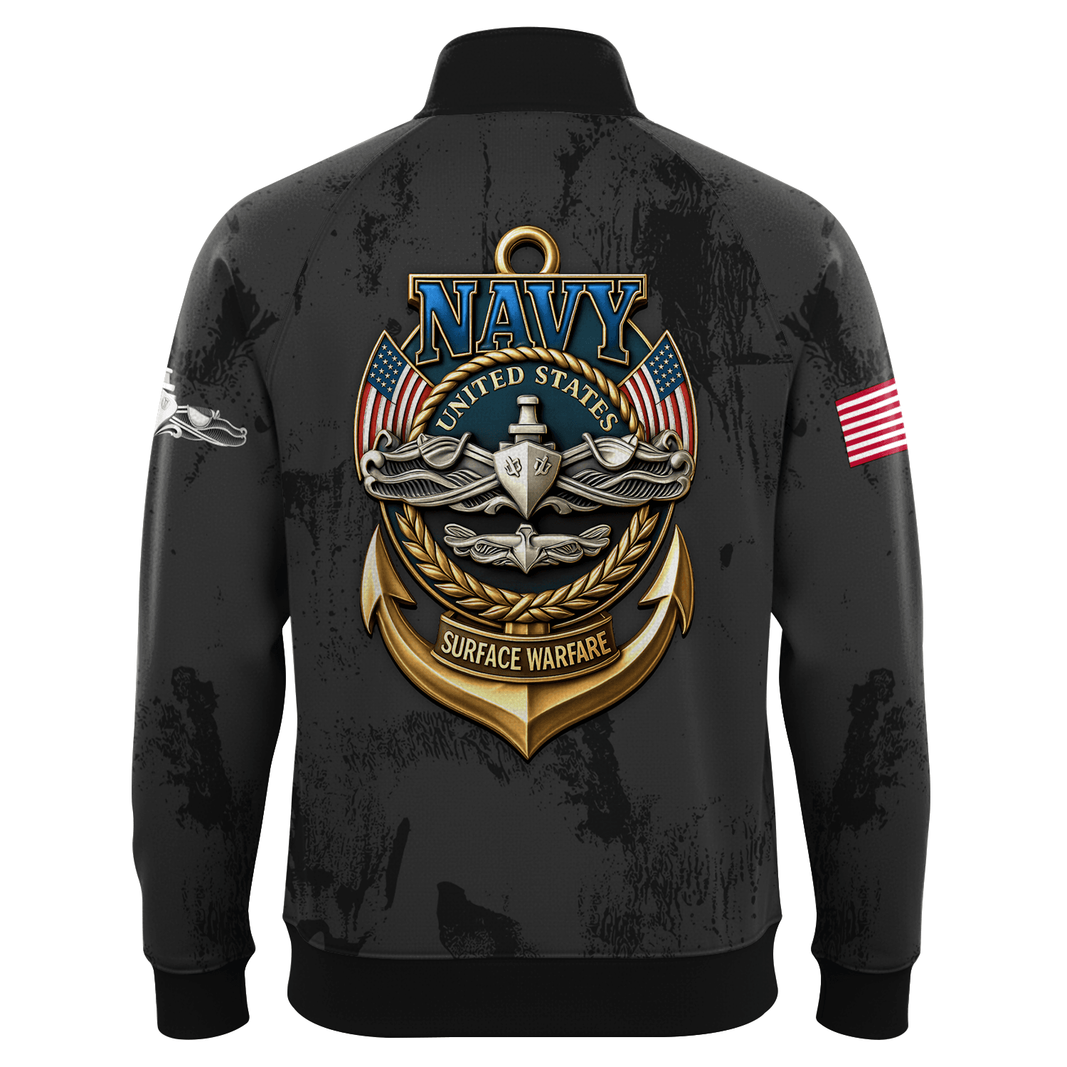 US Navy Suface Warface Quarter Zip Sweatshirt