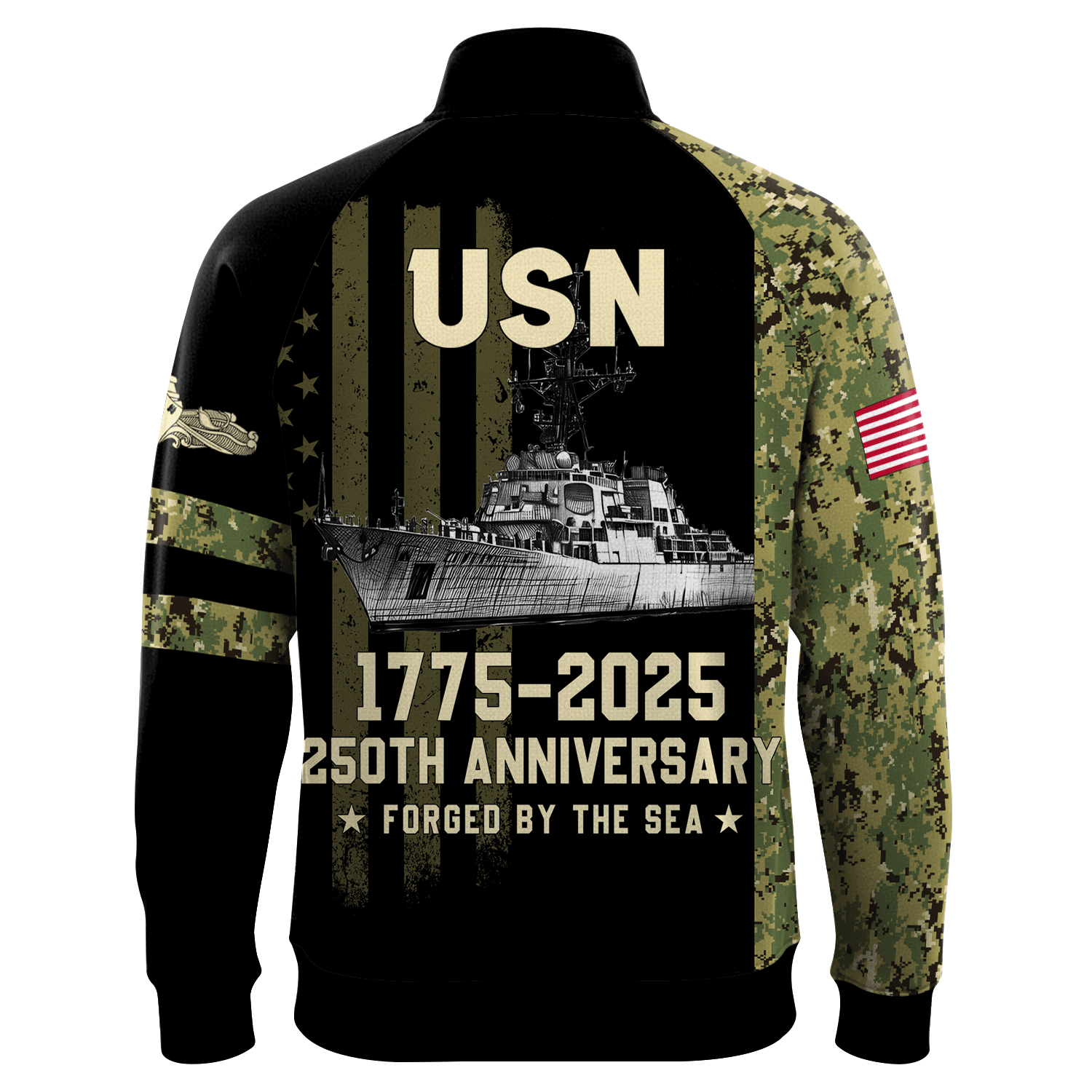 US Navy Suface Warface Quarter Zip Sweatshirt