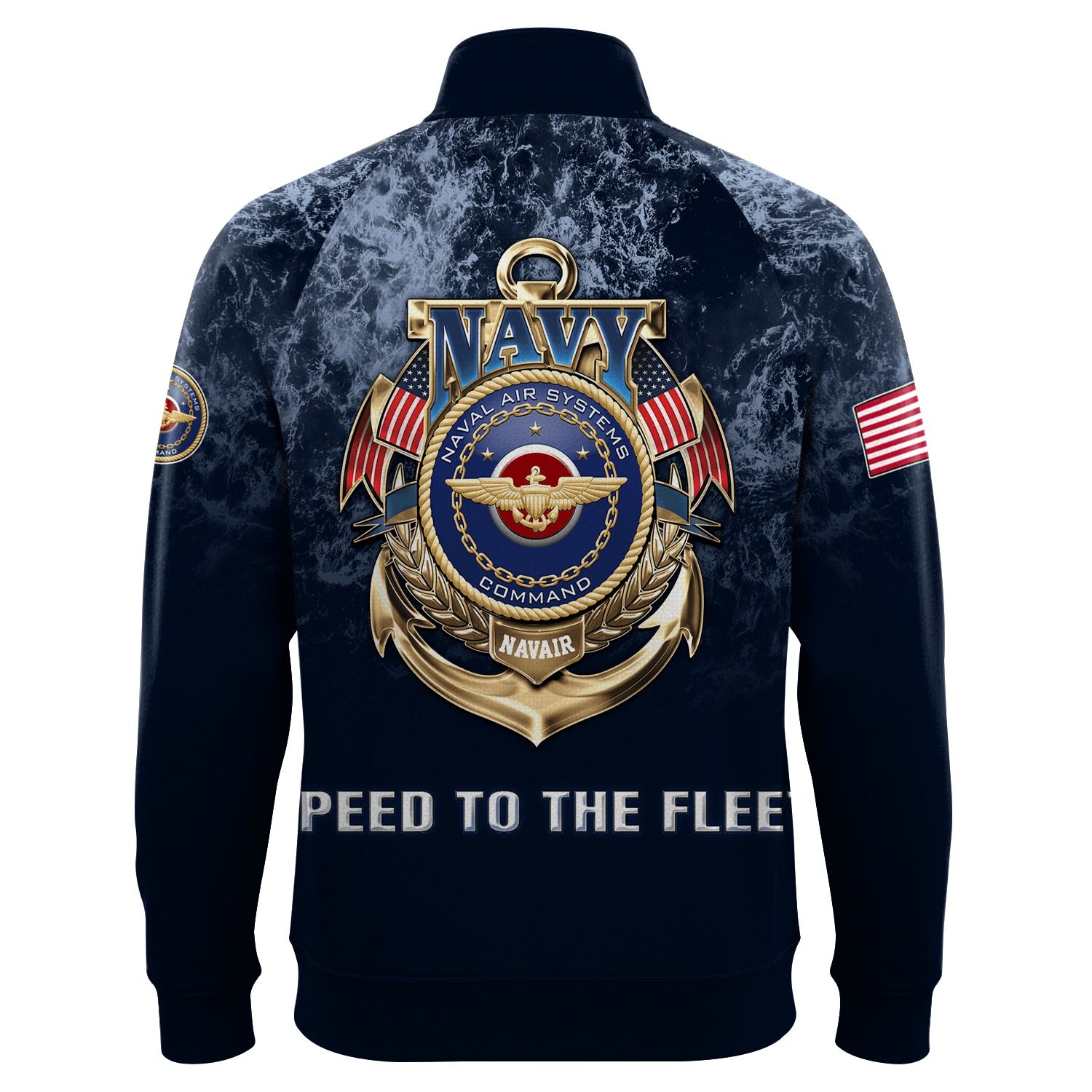 US Navy Navair Quarter Zip Sweatshirt