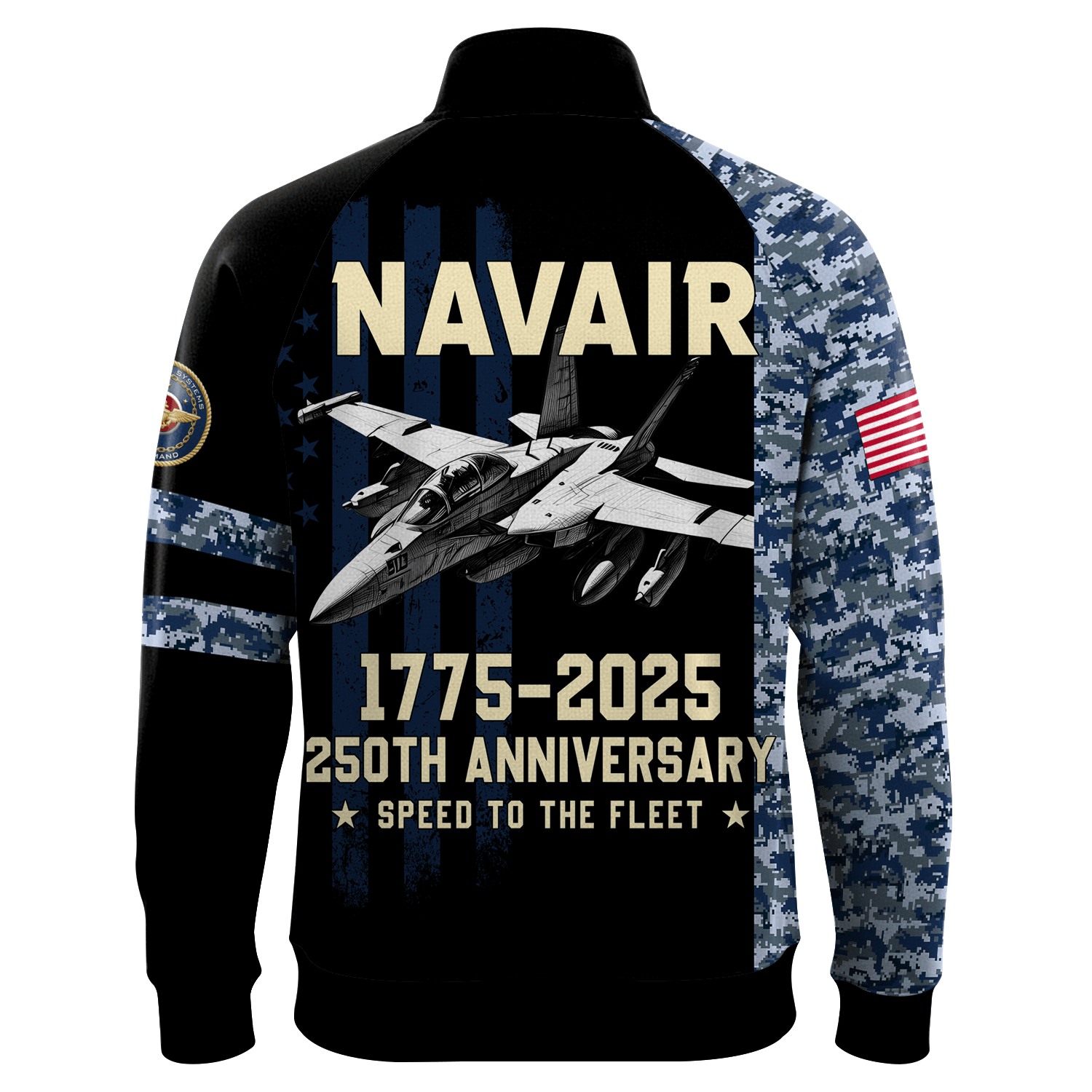 US Navy Navair Quarter Zip Sweatshirt
